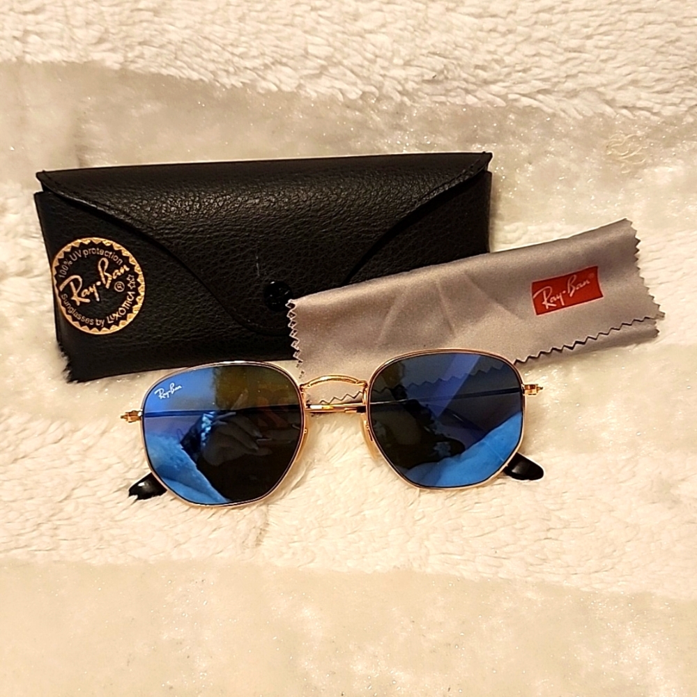 RAY-BAN HEXAGONAL FLAT LENSE GLASSES